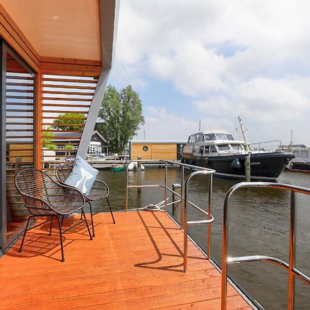 Luxe Houseboat Skoft Hotel Grou Bagian luar foto