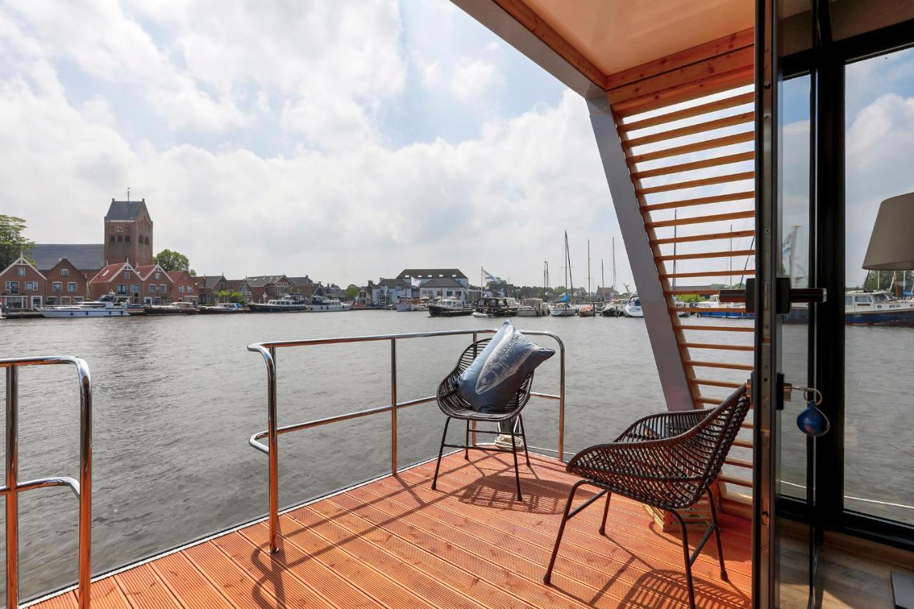 Luxe Houseboat Skoft Hotel Grou Bagian luar foto
