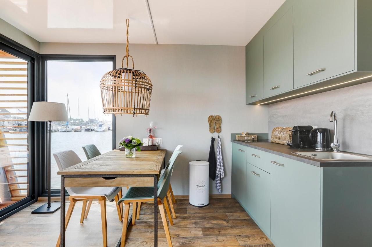 Luxe Houseboat Skoft Hotel Grou Bagian luar foto