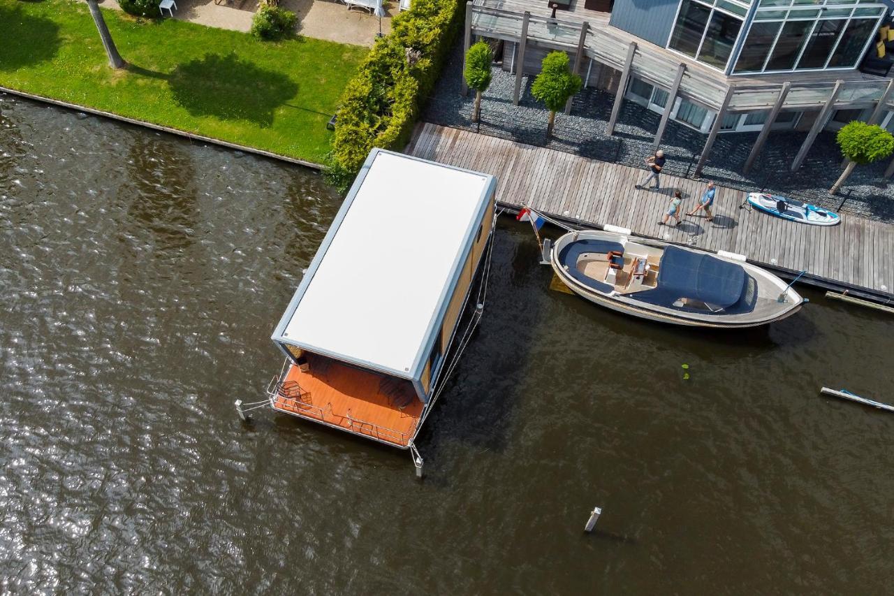 Luxe Houseboat Skoft Hotel Grou Bagian luar foto