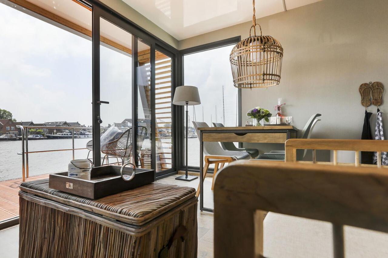 Luxe Houseboat Skoft Hotel Grou Bagian luar foto