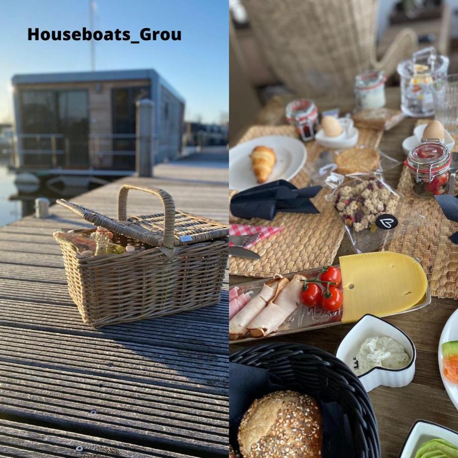 Luxe Houseboat Skoft Hotel Grou Bagian luar foto